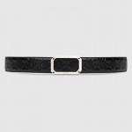 Gucci Signature leather belt black 403941