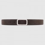 Gucci Signature leather belt brown 403941