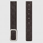 Gucci Signature leather belt brown 403941