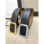 Gucci Signature leather belt brown 403941