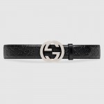 Gucci Signature belt with G buckle Black 411924