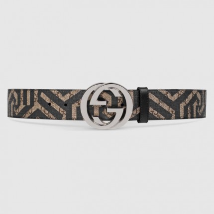 Gucci GG Caleido belt with G buckle 411924