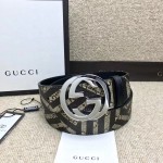 Gucci GG Caleido belt with G buckle 411924