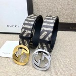 Gucci GG Caleido belt with G buckle 411924