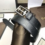 Gucci Signature leather belt black 429028