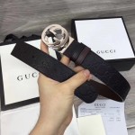 Gucci Reversible Gucci Signature belt in black 473030