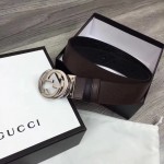 Gucci Reversible Gucci Signature belt in black 473030