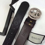 Gucci Reversible Gucci Signature belt in black 473030