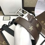 Gucci Bees and stars belt 495125