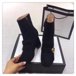 Gucci sude ankle boot 408210