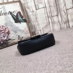 Gucci GG Marmont matelassé leather super mini bag black 476433