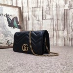 Gucci GG Marmont mini bag black 488426