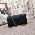 Gucci GG Marmont mini bag black 488426