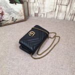 Gucci GG Marmont mini bag black 488426