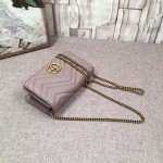 Gucci GG Marmont mini bag nude pink 488426