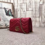 Gucci GG Marmont mini bag red 488426