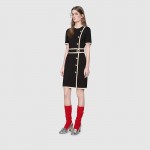  Gucci Viscose jersey dress 526978