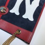 Rajah large tote with NY Yankees™ patch blue 537219