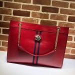 Gucci Rajah large tote red 537219