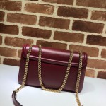 Gucci Rajah medium shoulder bag burgundy 537241