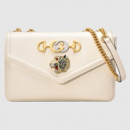 Gucci Rajah medium shoulder bag white 537241