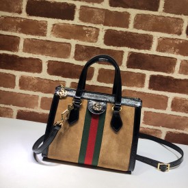 Gucci Ophidia small tote bag brown 547551