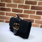 Gucci Arli small shoulder bag black suede 550129