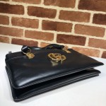 Gucci Arli large top handle bag black 550130