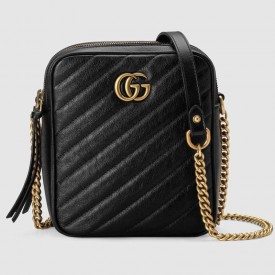 Gucci GG Marmont mini shoulder bag black 550155