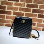 Gucci GG Marmont mini shoulder bag black 550155