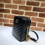 Gucci GG Marmont mini shoulder bag black 550155