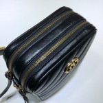 Gucci GG Marmont mini shoulder bag black 550155