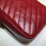 Gucci GG Marmont mini shoulder bag red 550155