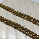 Gucci GG Marmont mini shoulder bag white 550155