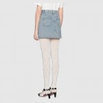 Gucci Unskilled Worker embroidered mini skirt 467267_XRA38