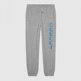 Gucci logo jogging pant grey ‎522841 X3N66