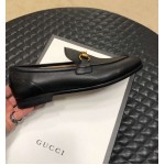 Gucci Jordaan leather loafer black 406994