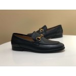 Gucci Jordaan leather loafer black 406994