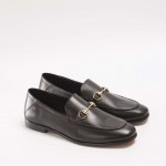 Gucci Horsebit leather loafer black 407314