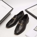 Gucci Horsebit leather loafer black 407314