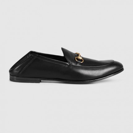 Gucci Horsebit leather loafer black 407314