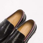 Gucci Leather loafer  black 473475