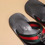 Gucci Web strap thong sandal 322744