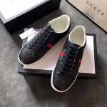 Ace Gucci Signature sneaker black 386750