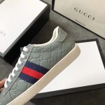 Ace Gucci Signature sneaker grey 386750