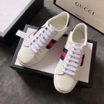 Gucci Ace leather sneaker white ‎386750 A38D0