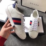 Gucci Ace leather sneaker white ‎386750 A38D0