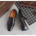 Gucci Leather loafer black 407295