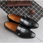 Gucci Leather loafer black 407295