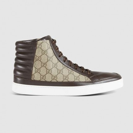 Gucci GG Supreme high-top sneaker 411857